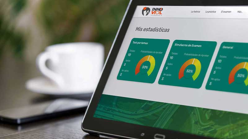 ventajas teorico online espana app innovial autoescuela