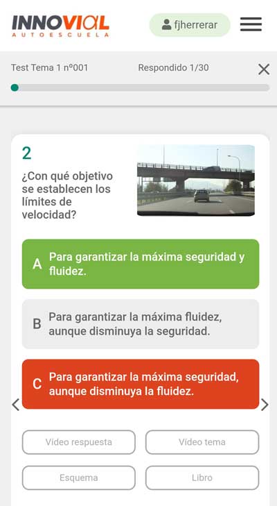 simulacro examen teorico online autoescuela